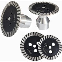 50/60mm Diamond Saw Blade Engraving Marble Removable M14 Thread Flange Mini Grinding Disc For Glass Pebbles Ceramic Crystal Tile