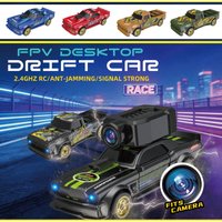 4 new mode 1:64 RC Drift Truck Remote Control Desktop Car With WiFi FPV 720P Camera LED Lights App Controlled Hobby Toy For Kids