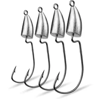 Crank Jig Head Hook 1.75g 2.5g 3.5g 5g 7g 10g 14g Fishing Hook Jigging Lure Hard Bait Soft Worm Fishhook Jig Hook For Fishing