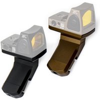 SOTAC GEAR Tactical Optic Red Dot Sight Mount 45 Degree Offset Mount For RMR 45° 20mm Rail Rifle Scope Mount Aluminum