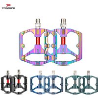 AliExpress PROMEND MTB Road Bike Double DU Bearing Ultralight Aluminum alloy Pedals Mountain Bike Flat Pedals Bicycle Platform Pedals Bike Parts