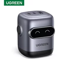 UGREEN U no 65W GaN Charger Robot Design Laptops Tablet PD3.0 Fast Charger QC4.0 3.0 PPS Fast Charger for iPhone 16 15 Macbook