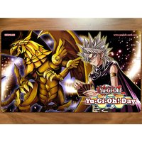 Yu-Gi-Oh Playmat Marik Ishtar/The Winged Dragon Of Ra Game Mat YGO KMC TCG YuGiOh M-167