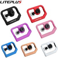 AliExpress SUNTNUR LITEPLUS 6061-T6 Aluminum Alloy Cable Guard – Scratch Protection Plate For Brompton Folding Bike (Black/Red/Blue/Silver/Gold)