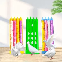 Birds Pigeon Parrot Rings Stand Birds Training Articles New Racing Pigeon Foot Place Pigeon Leg Ring Holder Bands Rack
