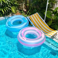 Thicken Inflatable Pool Float Swimming Ring Adult Swim Tube Swim Accessory Summer Water Sports Swimming Circle Swim Float