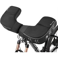 AliExpress West Biking WEST BIKING Bicycle Winter Windproof Handlebar Mittens With Plugs Warm 3M Cotton Polar Fleece Gloves For MTB Thermal Sport Gear