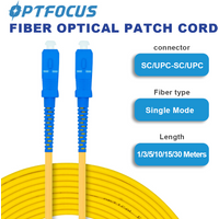 Glasfaser-Patchkabel LC SC FC ST UPC APC Single Mode Jump Cable Single 1M 3M 5M 10M 15M Dual Solo Fibra Cable