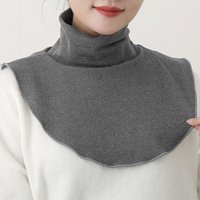 Scarves Wraps Fake Collar Detachable High Elastic False Collar Neck Cover Warmer Fashion Turtleneck Autumn Winter