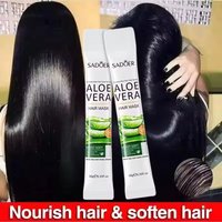 1/3/5/10PCS Aloe Vera Hair Mask Portability Gentle 5 Seconds Repair Damage Deep Moisturize Dryness Frizzy Soft Smooth Shiny