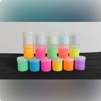 100G Ultra Bright Night Light Long-lasting Fluorescent Ink Night Light Colored Pigment Screen Printing Spray Paint