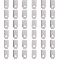 AB66-Replacement Blades(36PCS) For ECOVACS Goat Robotic Lawn Mowers- O500, O800, O1200,G1-800, G1-2000, G1 Including Screws
