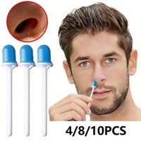 【LM】4/8/10 Pcs Disposable Nose Wax Sticks Nose Wax Applicators For Painless Nose Hair Removal Remover Tools Wax Kit Accessories
