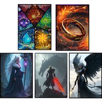 60pcs 66x91mm Multiple Styles Cool Anime Card Sleeves, Perfect for PTCG/Trading Cards, Board Game /Collection Cards Protector