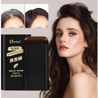Ocheal 3-Color Quick Touch-Up Hair Stick Beard Color Stick Portable Temporary Quick Coverage Hair Pen Instant Dye Stick Comb