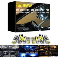 For BMW E36 E46 E90 E91 E92 E93 E87 E81 F20 F30 E39 E60 E61 F10 F11 E38 E65 E66 328i 2009 2011 2012 2017 Interior LED Light