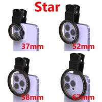 Phone holder Star Camera Lens Filter For all smartphones Mobile accessories