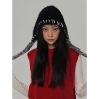 AliExpress dianjie Large Size Winter Hats for Men Thicker Beanies Knitted Cap Autumn Cycling Beanie Women Fleece-lined Warmer Bonnet Solid Cap