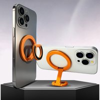 For Magnetic Finger Clasp 3 Sections Mirror Double Sided Magnetic Suction 1Pcs Ultra Light And Ultra Thin Strong Suction Rotatin