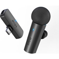 FIFINE Wireless Lavalier Recording Microphone,Type-C Mini MIC for Mobile Phone/Tablet/Laptop,Live Streams/Vlog/Interview-M6
