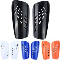 Football Shields Leg Guards Adults Youth Kids Diamond Shaped Breathable Soccer Shin Guard Pads Sport Shank Board Protective Gear