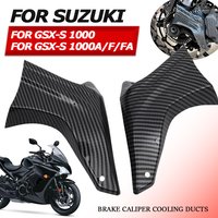 For SUZUKI GSX-S1000 GSX-S 1000 A GSXS1000 F FA Motorcycle Accessories Brake Caliper Air Cooling Ducts Mounting Kit Guard Cover
