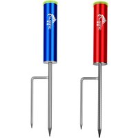 Fishing Rod Holder Fishing Ground Support Stand Fishing Pole Holder Ground for Bank Shore Beach River Lake Fishing Equipment