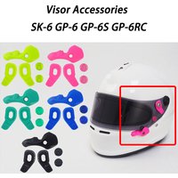 Motorcycle helmet Visor screw Accessories Trim Lens buckle decoration For Arai GP-6 GP-6S GP-6RC SK-6