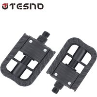 AliExpress NONE TESNO Universal Platform Folding Pedals with Reflectors for Mountain Road Bike E-Bike - Bicycle Riding Accessories