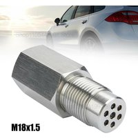M18*1.5 Exhaust Catalyst Rear Oxygen Sensor Spacer 90 Degree Mini Catalyst Lambda O2 Adapter CEL Fix, Universal Free Shipping