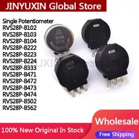 5Pcs Single Potentiometer RVS28P-B102 RVS28P-B103 RVS28P-B104 RVS28P-B222 B223 RVS28P B224 B333 B471 B472 B473 B474 B502 B562