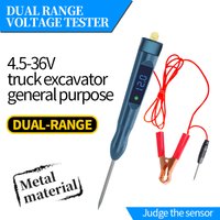 Car Truck Voltage Circuit Tester Auto 4.5V-36V Tools Car Diagnostic Probe Test Pen Light Bulb Electric Measuring Pen Tools Syste