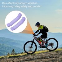 2Pcs Silicone Bicycle Brake Lever Cover, High Elastic Anti-Slip Shockproof, Multi Color for MTB Road Bike