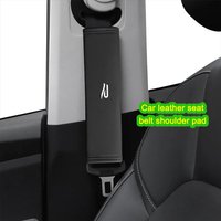 Leather seat belt shoulder pad,car anti-wear anti-shoulder,car accessories,for Volkswagen Rline t-cross Arteon Jetta Caddy GTI