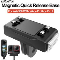 Quick Release Magnetic Adapter Base Mount for Insta 360 Ace Pro 2 X5 Ace Pro Magnetic Adapter Mount Bracket Accessories