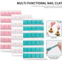 30Pcs/1 Bag Nail Adhesive Glue Clay for Nails Tips Display Reusable Diamond Painting Clay Glue Mud DIY Crystal Cross Stitch