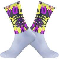 AliExpress NONE 2026 New Seamless Anti Slip Cycling Christmas Socks New Outdoor Bike Compression Sport Socks Road Bike Aero Socks