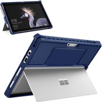 MoKo Case For Microsoft Surface Pro 7 Plus/Pro7/Pro 6/Pro 5/Pro 2017/Pro 4/Pro LTE,All-in-One Protective Rugged Cover Case