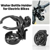 NEW Motorcycle Foldable Water Cup Bracket For Electric Bicycle Sport Cycling 360° Adjustable Handlebar Drink Holder Accessories