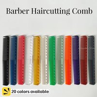 1pc 339 Hairdressing Haircutting Comb Professional Salon Stylist Tools Japanese 18cm Resin Barber's Comb Multiple Colors