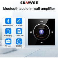 86 Nowy Produkt HiFi Profesjonalny Inteligentny Sterownik Muzyki Tła do Montażu Ściennego Stereo Bluetooth Mini Wzmacniacz do Montażu Ściennego
