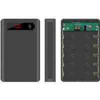 L5 LCD Display DIY 5x 18650 Battery Storage Box Power Bank Protector Shell Portable External Box Without Battery Powerbank