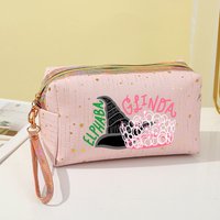 Wicked Musical Makeup Bag Girl School Stationery Storage Pencil Case Women Travel Organization Fashion Cosmetics Pouch Kids Gift