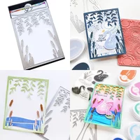 There Are Leaves in the Frame 2025 New Cutting Dies For Diy Scrapbooking Crafts Maker Photo Album Template Handmade Decoration