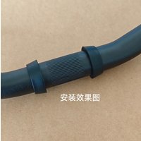 Folding handlebar cross stop ring rubber ring for P8 SP18 412 folding bike handlebar cross stopper for 25.4mm bicycle handlebar