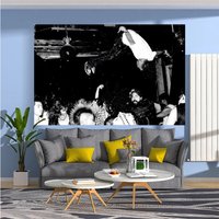 Playboi Carti Die Lit Wall Haning Tapestry Hippie Printed Home Decoration Carpets Beach Towel Yoga Mat Sofa Blanket