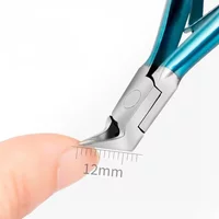 Professional Nail Clipper Cuticle Nippers For Paronychia Stainless Steel Nail Cutters Ingrown Toenail Scissors Manicure ToolC571