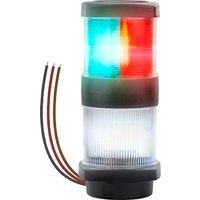 Boat Tri-Color Anchor Lights Navigation Light Masthead Led Multi Functional Marine Light, Port,Starboard,Stern,Anchor In One