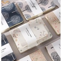 2026 A6/B6 Flowers Notebook Cloth-covered Super-thick Printing Notepad Hardcover Hand Account Book Student Diary