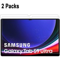 2PCS Oleophobic-Proof HD Scratch Proof Tempered Glass Screen Protector For Samsung Galaxy Tab S9 Ultra 14.6 Inch SM-X910B X916B